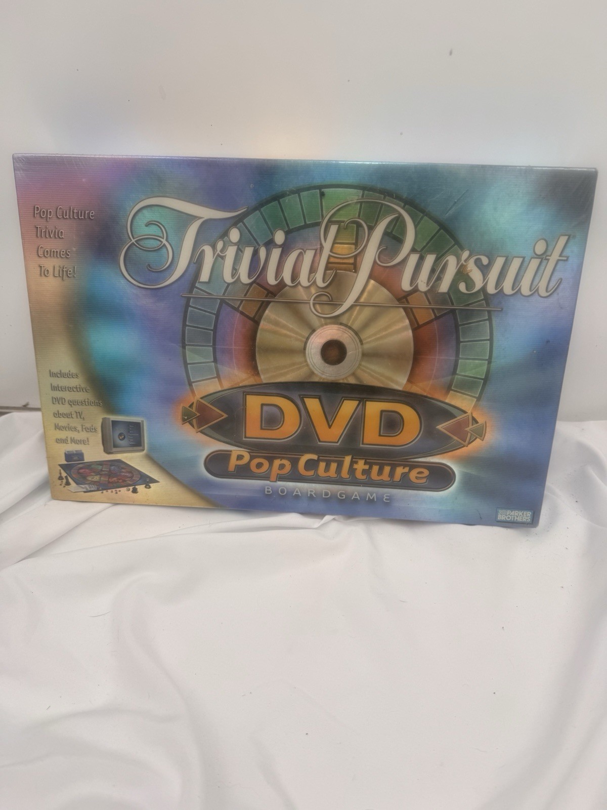 Trivial Pursuit DVD Pop Culture Board Game NEW Vintage Sealed