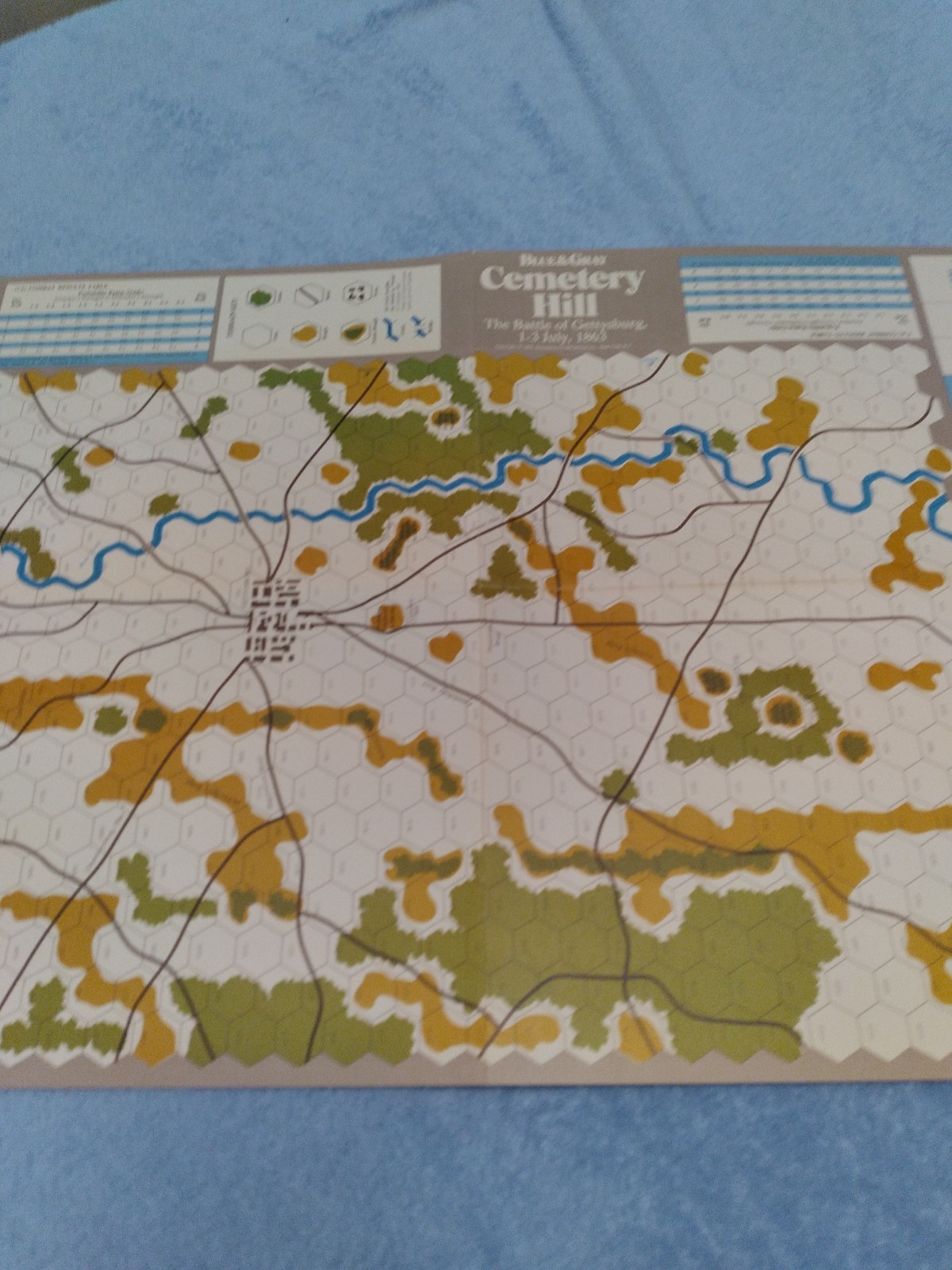 SPI Folio Wargame Blue & Gray I – Cemetery Hill Bag