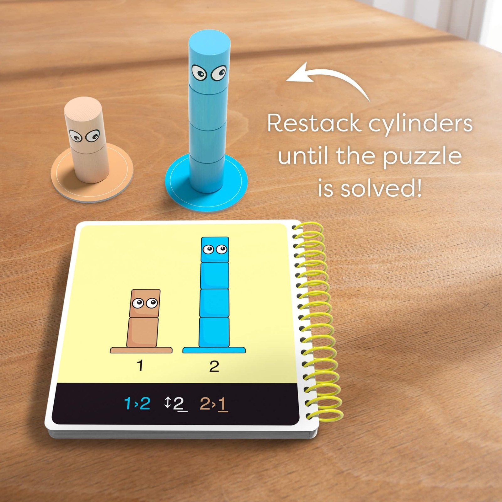 Amanda’s Alpacas Stacking Puzzle Game: 60 Logic Challenges and Brain Teaser P…