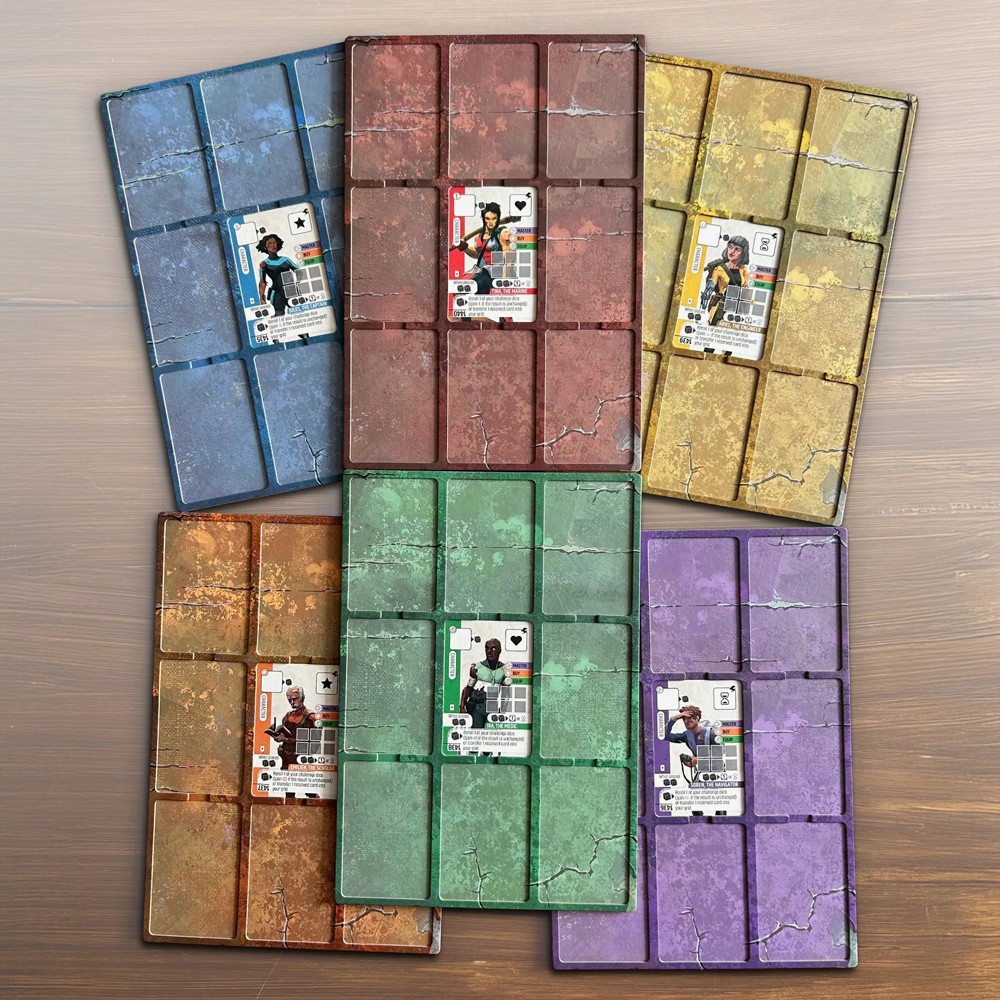 Vantage – Dual-Layered Cardboard Player Mat Pack