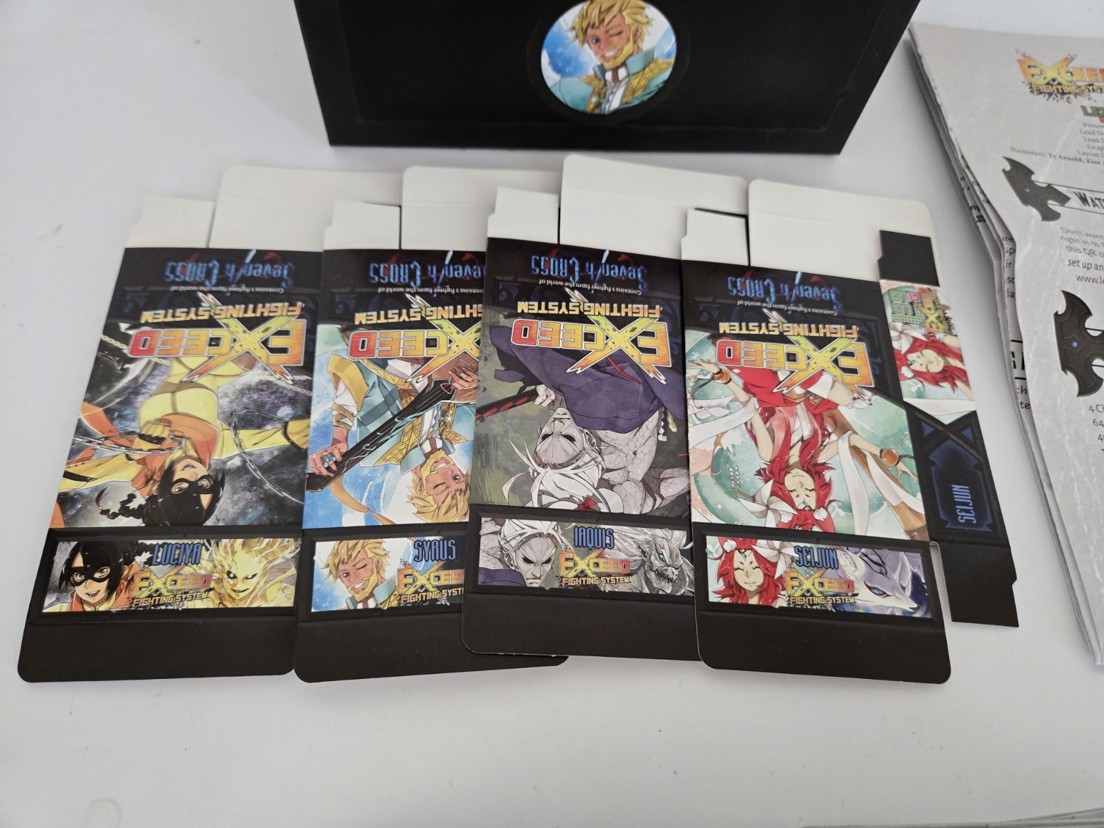 Exceed Fighting System Seventh Cross Guardians V Myths **READ** FREE SHIPPING