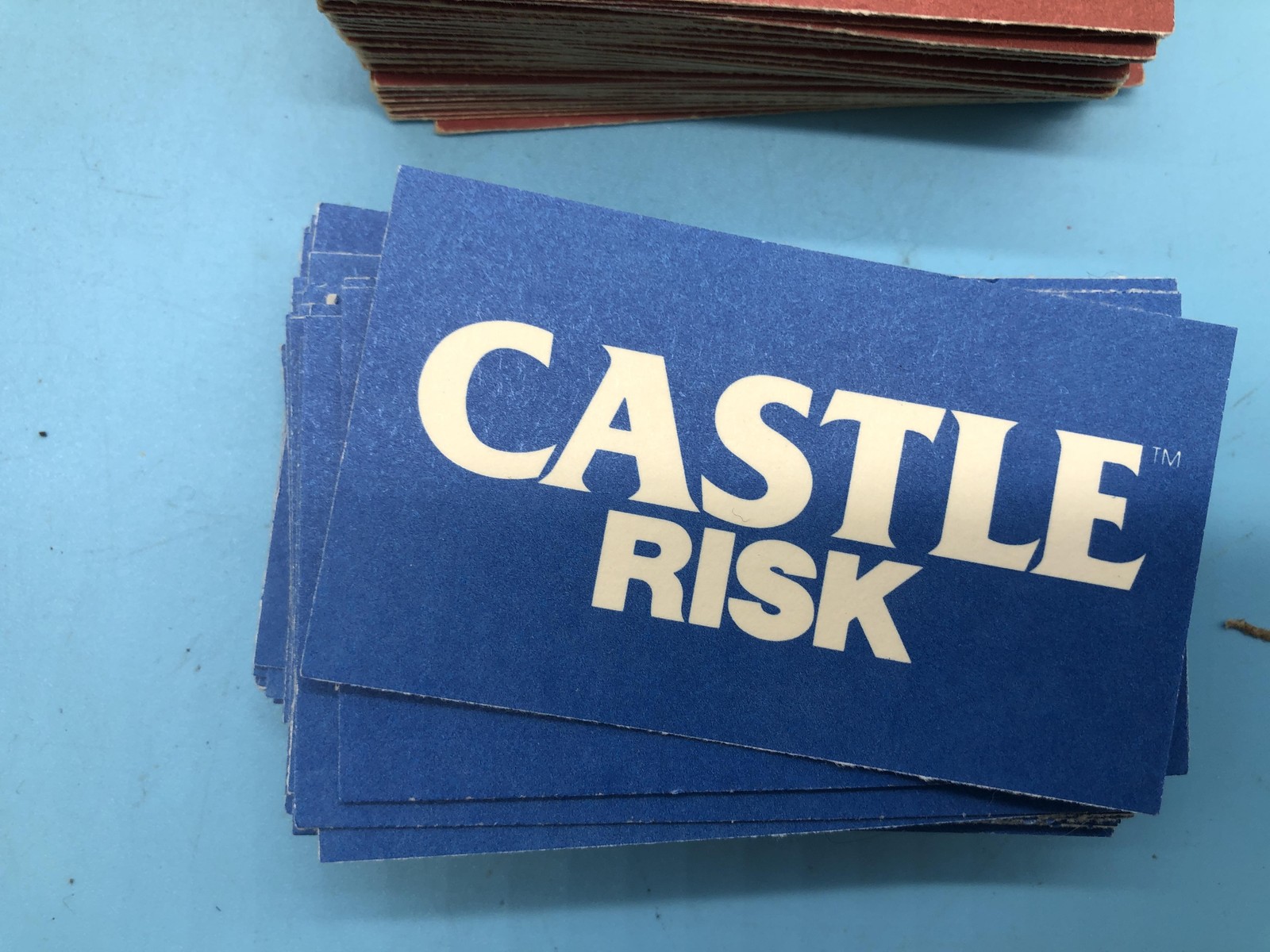 Vintage Parker Brothers Risk & Castle Risk Strategy Board Game 2-6 Players 10+