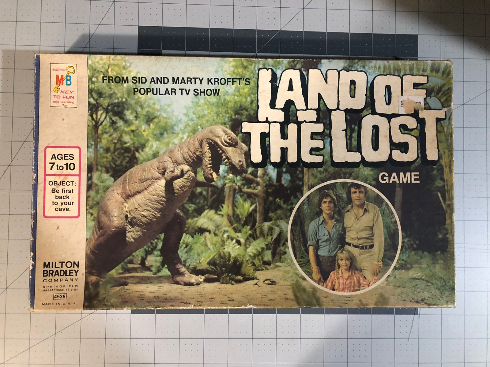 Land of the Lost & Korg: 70,000 B.C. Board Games Complete Milton Bradley Nice