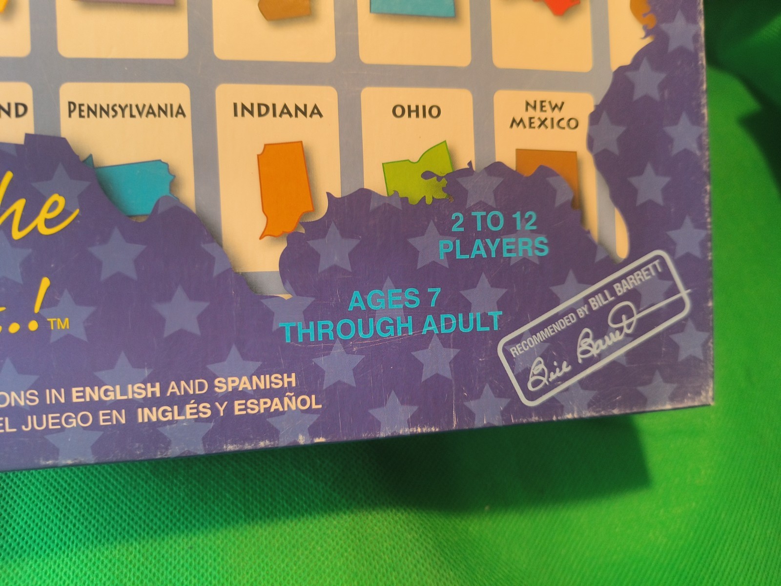 Sequence: States And Capitals Board Game COMPLETE Geography FREE SHIP Educate