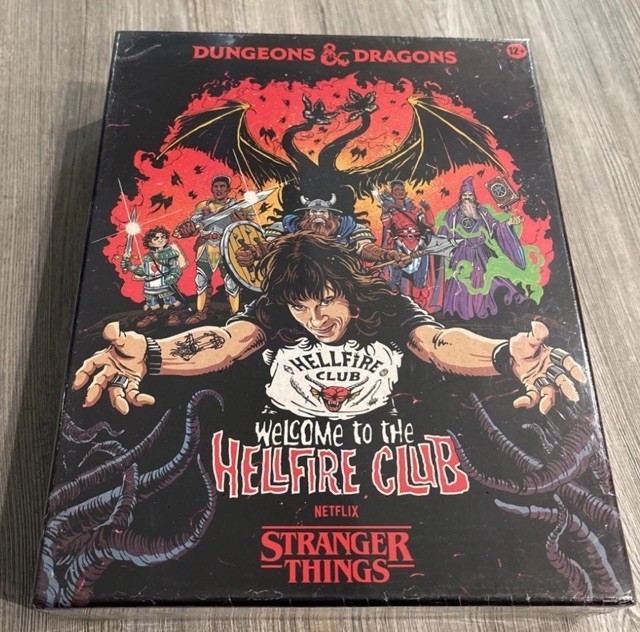 Dungeons & Dragons: Stranger Things – Welcome To The Hellfire Club Box Set -NEW!