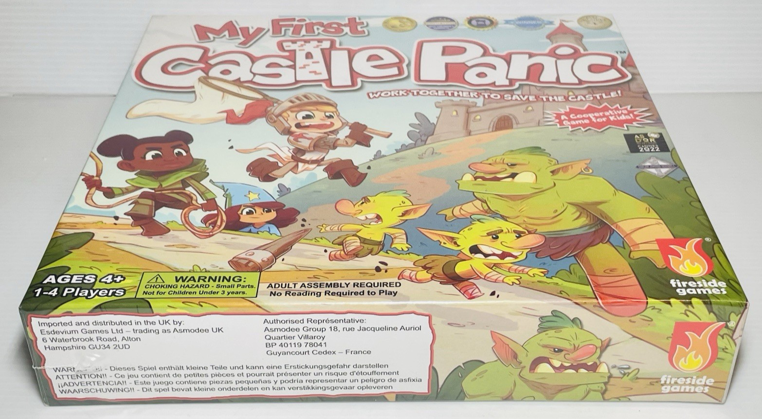 My First Castle Panic Board Game Fireside Games New & Factory Sealed.