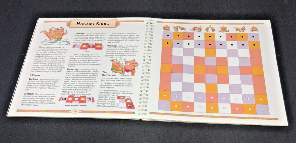 Vtg 1991 Klutz Press Book of 15 Classic Board Games