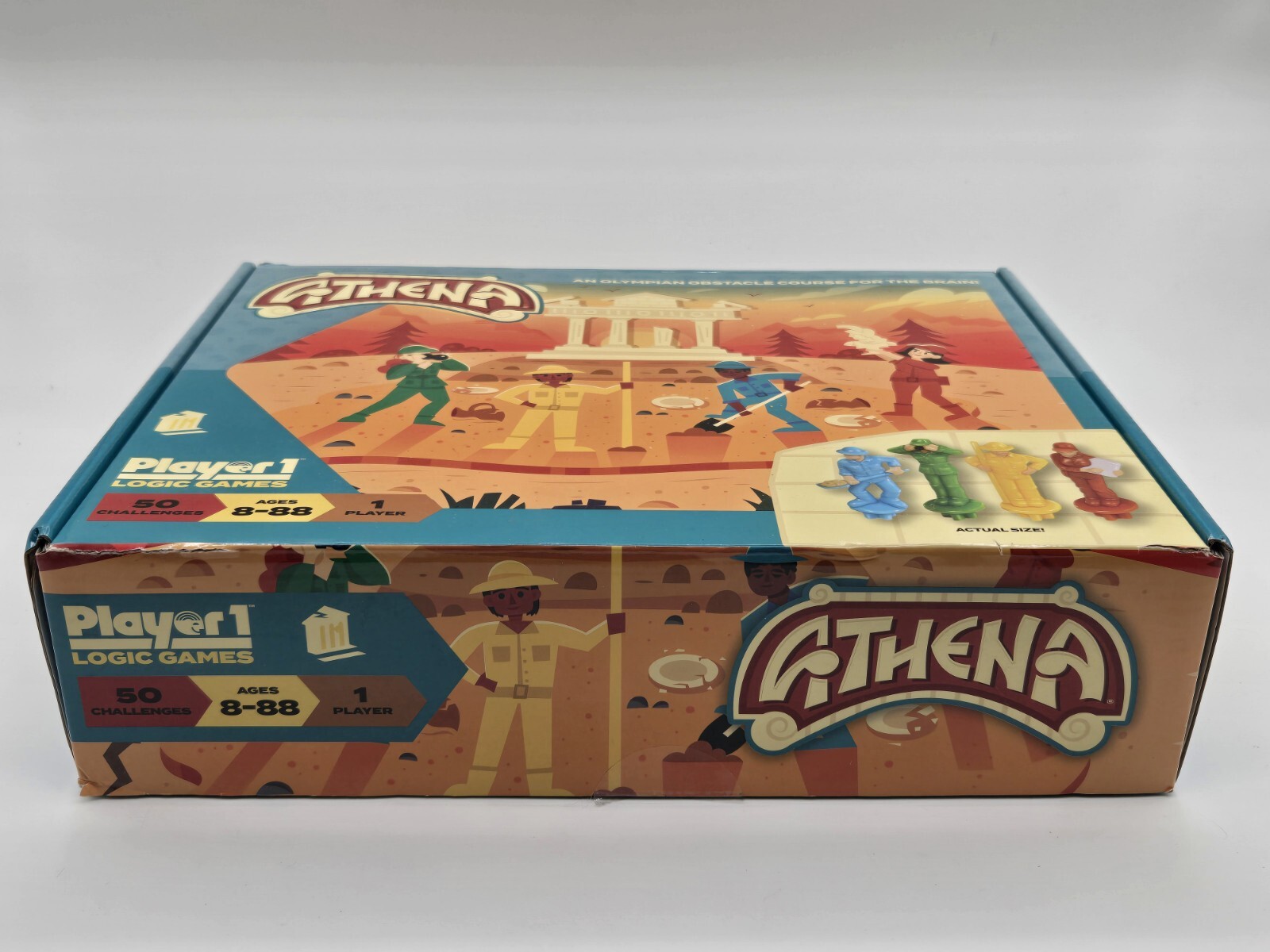 ATHENA: Single Player Logic Game, 50 Challenges & Puzzle Player 1 Logic Games