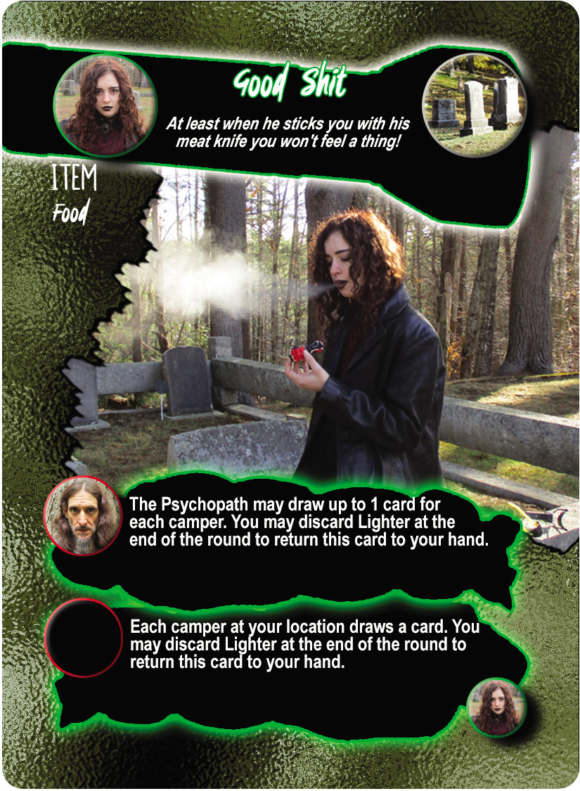 PSYCHOPATH Killer Card Game: 5th CAMPER EXPANSION Sealed NEW!!