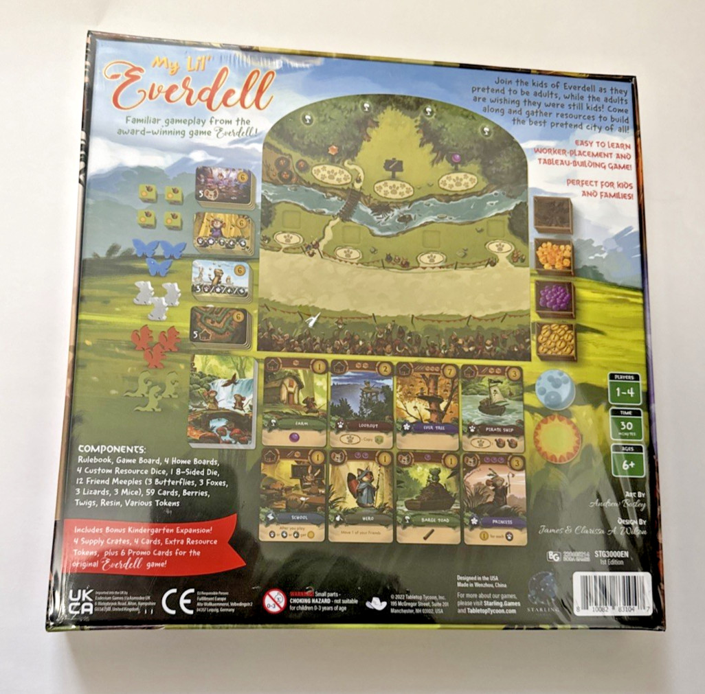 Starling Games My Lil’ Everdell Expansion w/Kindergarden Promo Pack