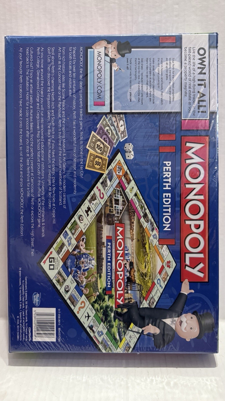 Monopoly Perth Edition Board Game Australia 2015 Hasbro New Sealed READ