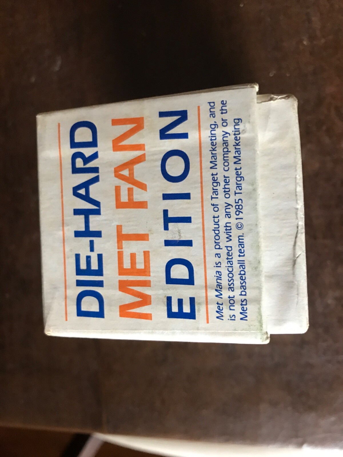 Vintage 1985 Target Met Mania Die Hard Met Edition Trivia Game