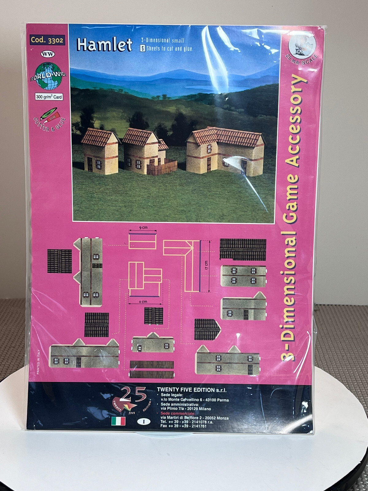 GAME TOP ROLE PLAYING-3D Hamlet 3-Dimensional Game Accessory KIT