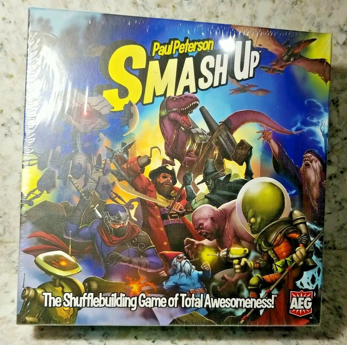 Smash Up Board Game Core Set NEW & SEALED AEG Shuffle Building Paul Peterson