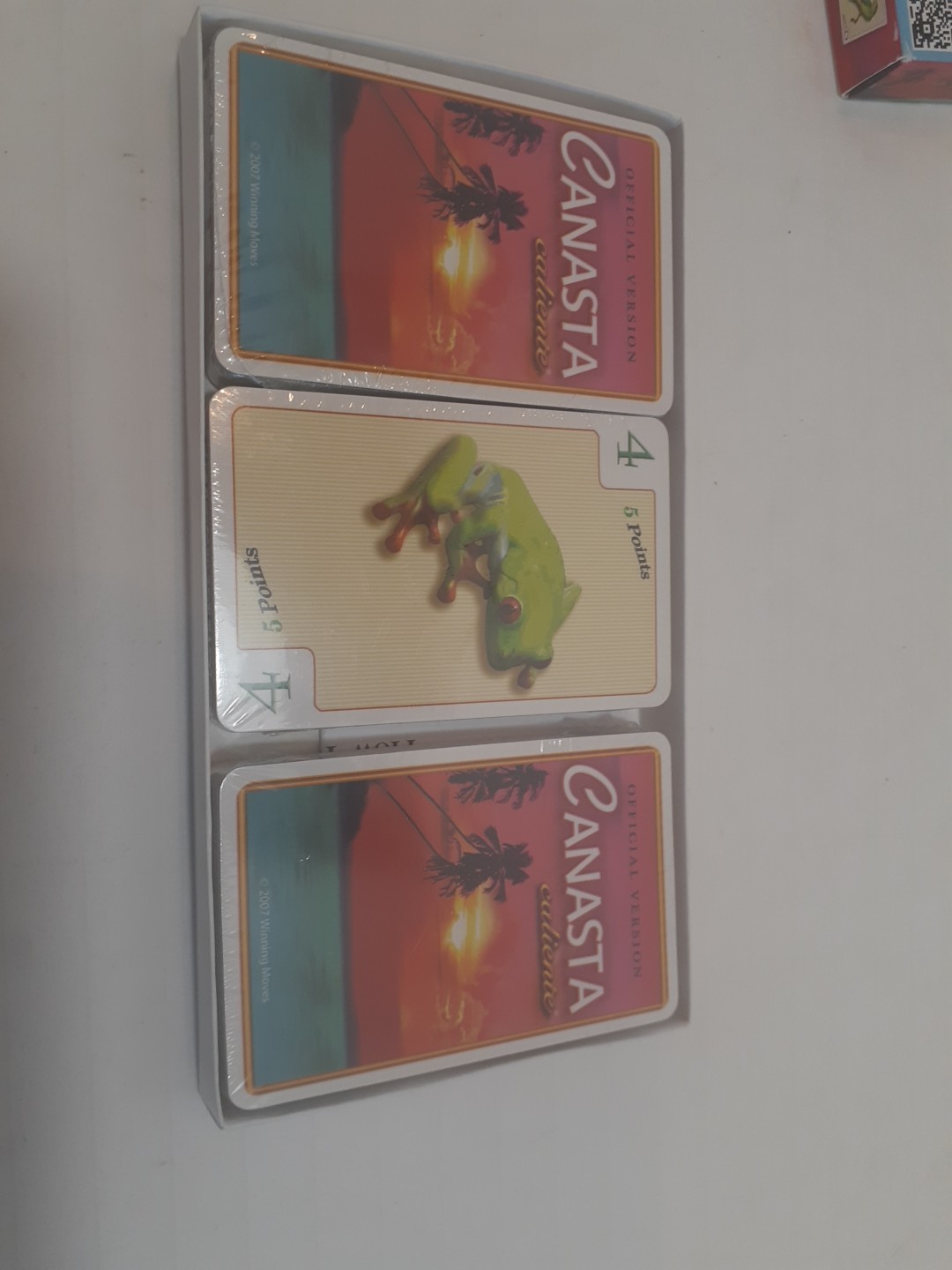 CANASTA CALIENTE OFFICIAL VERSION 110 Custom Card SEALED DECKS 2013 Winning Move
