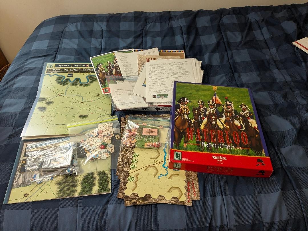 Waterloo The Fate of France by L2 design in excellent condition