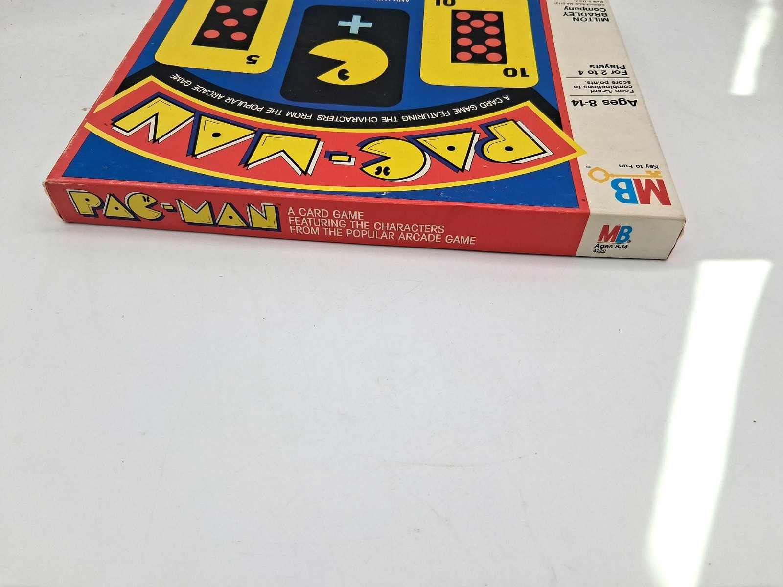 Vintage 1982 Pac-Man Card & Board Game Milton Bradley Complete Arcade Classic