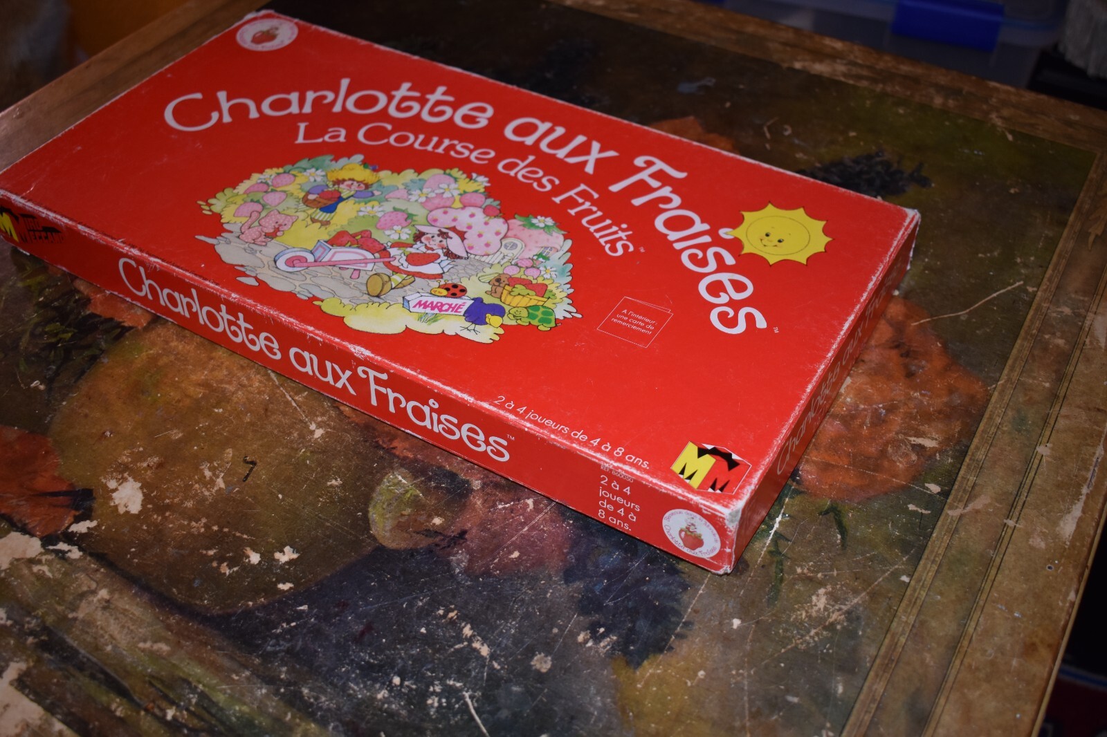 Vintage 1980 Charlotte aux Fraises La Course des Fruits – Strawberry Shortcake
