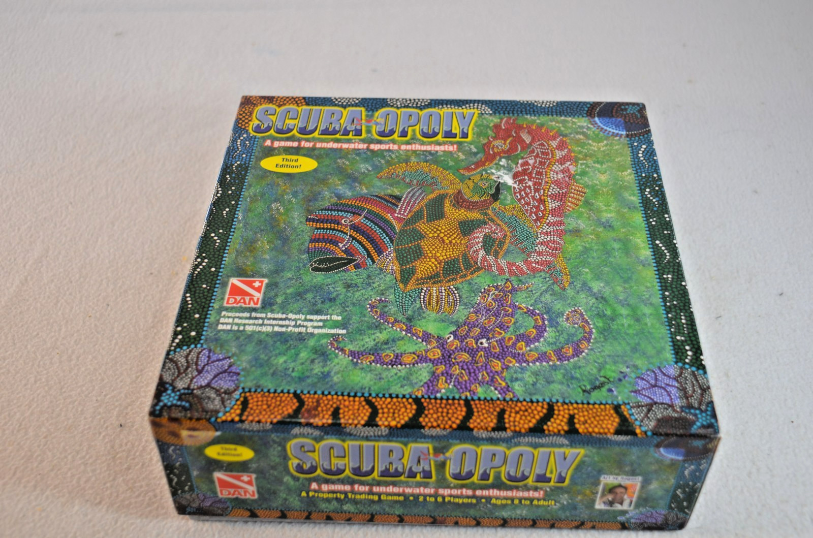Vintage Scebaopoly Board Game Ages 8-up 2-6 Players Complete