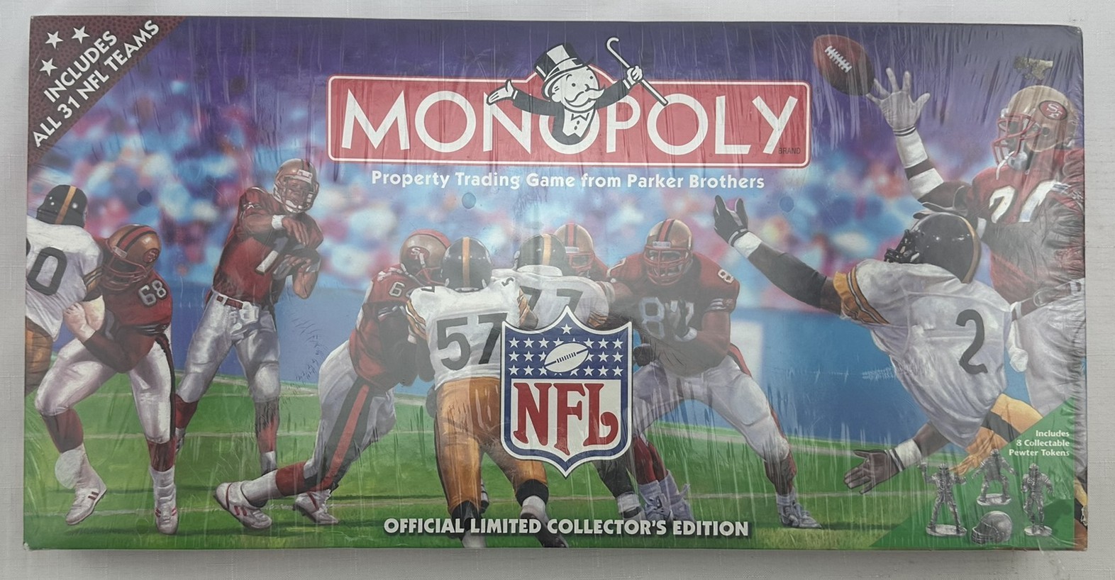 1998 NFL Monopoly Game by Parker Brothers Brand New Sealed FREE SHIPPING