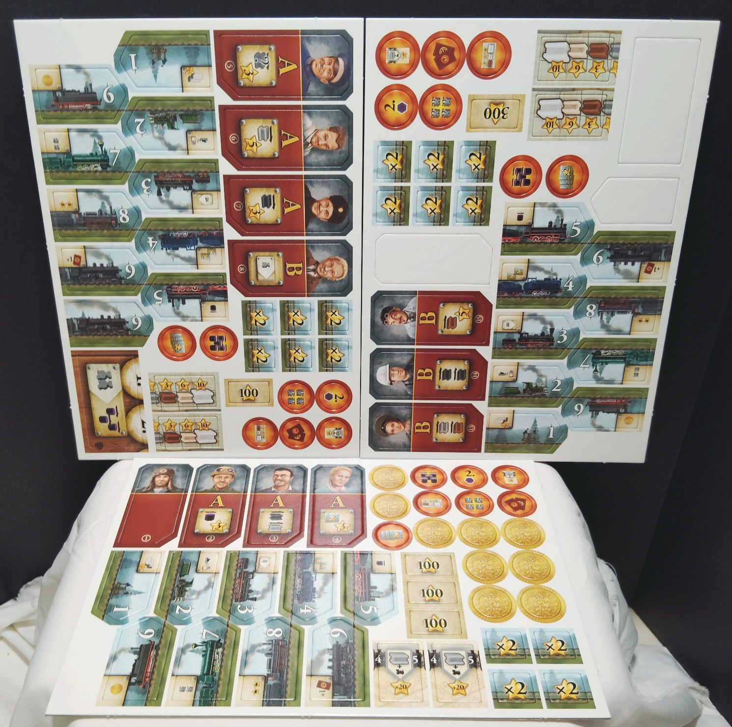 Russian Railroads Board Game Z-Man Games Complete Missing 1 Worker Token