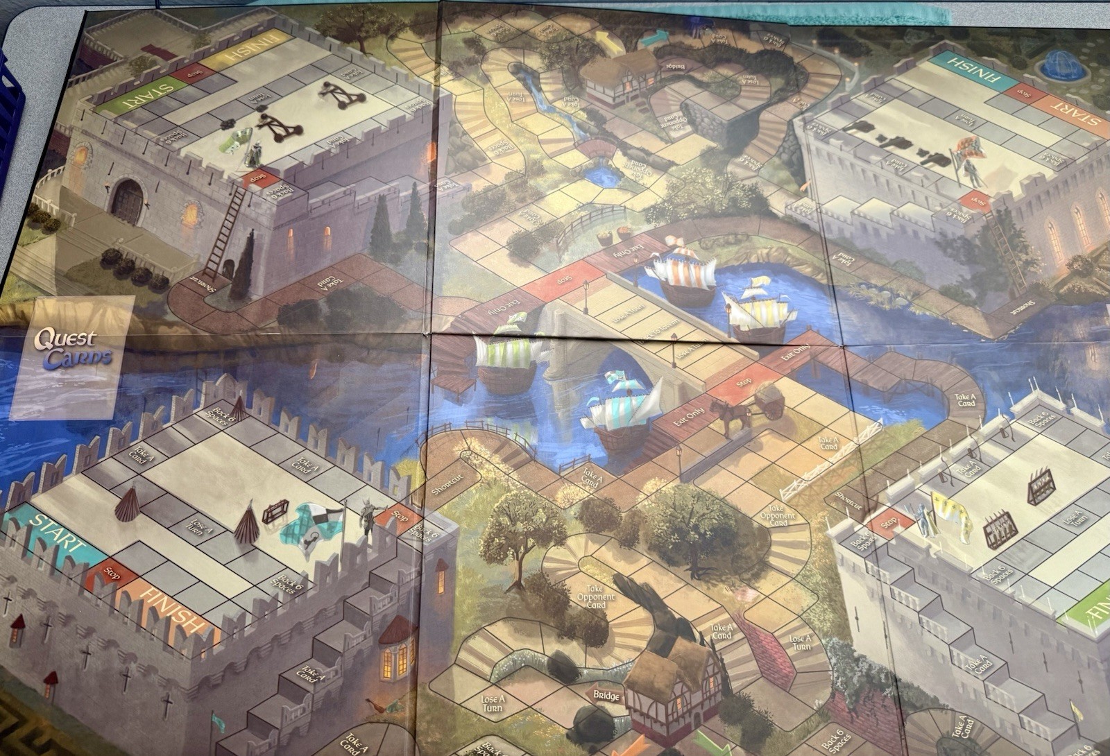 Towers of Xandermere. A Game of Conquest. 2 to 4 Players. Strategy and Tactical.