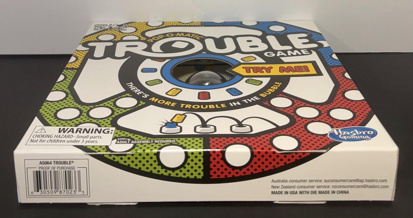 Gaming Trouble Board Game for Kids Ages 5 and up 2-4 Players