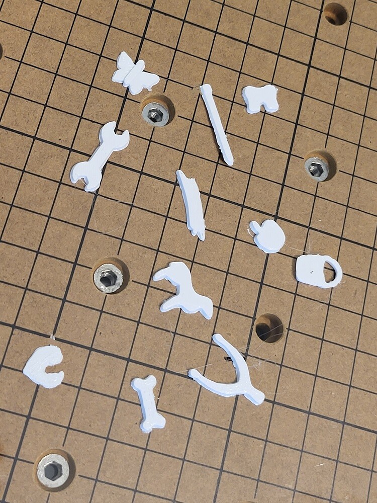 Complete Set of Operation Board Game Replacement Pieces Parts