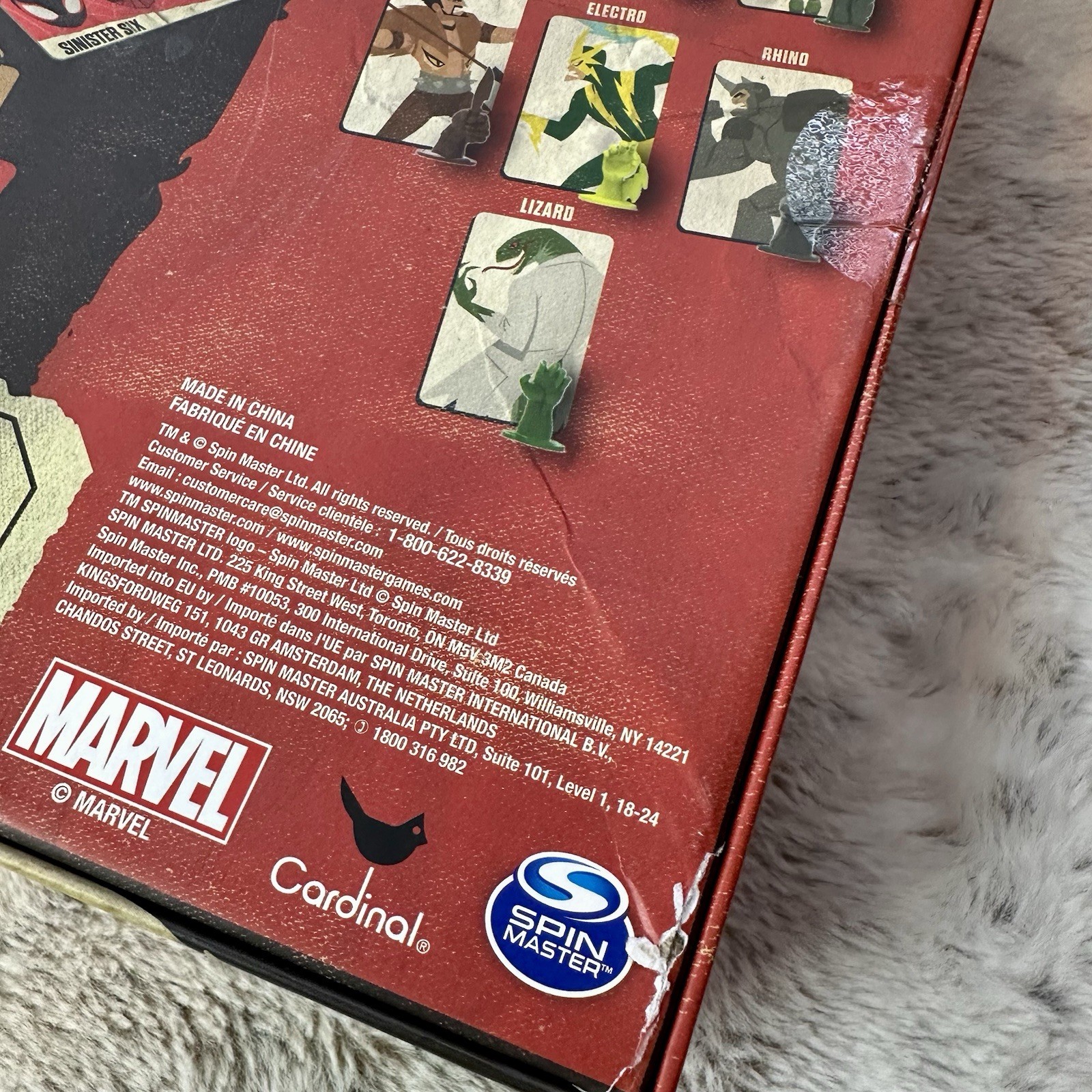 Marvel Sinister Six Spider-Man Villains Heist Card Game for Teens and Adult New