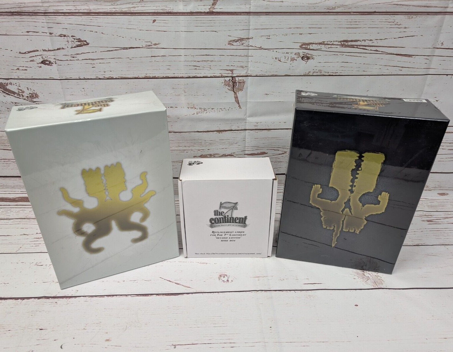 The 7th Continent Board Game Kickstarter NIS What Goes Up Must Come Down