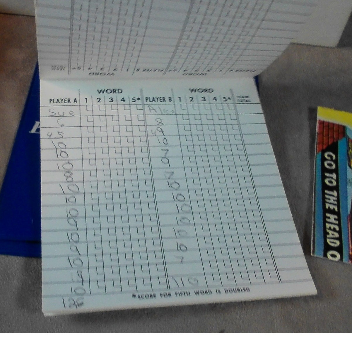 1962 Password Game Volume Two Milton Bradley #4260 w/Extras READ