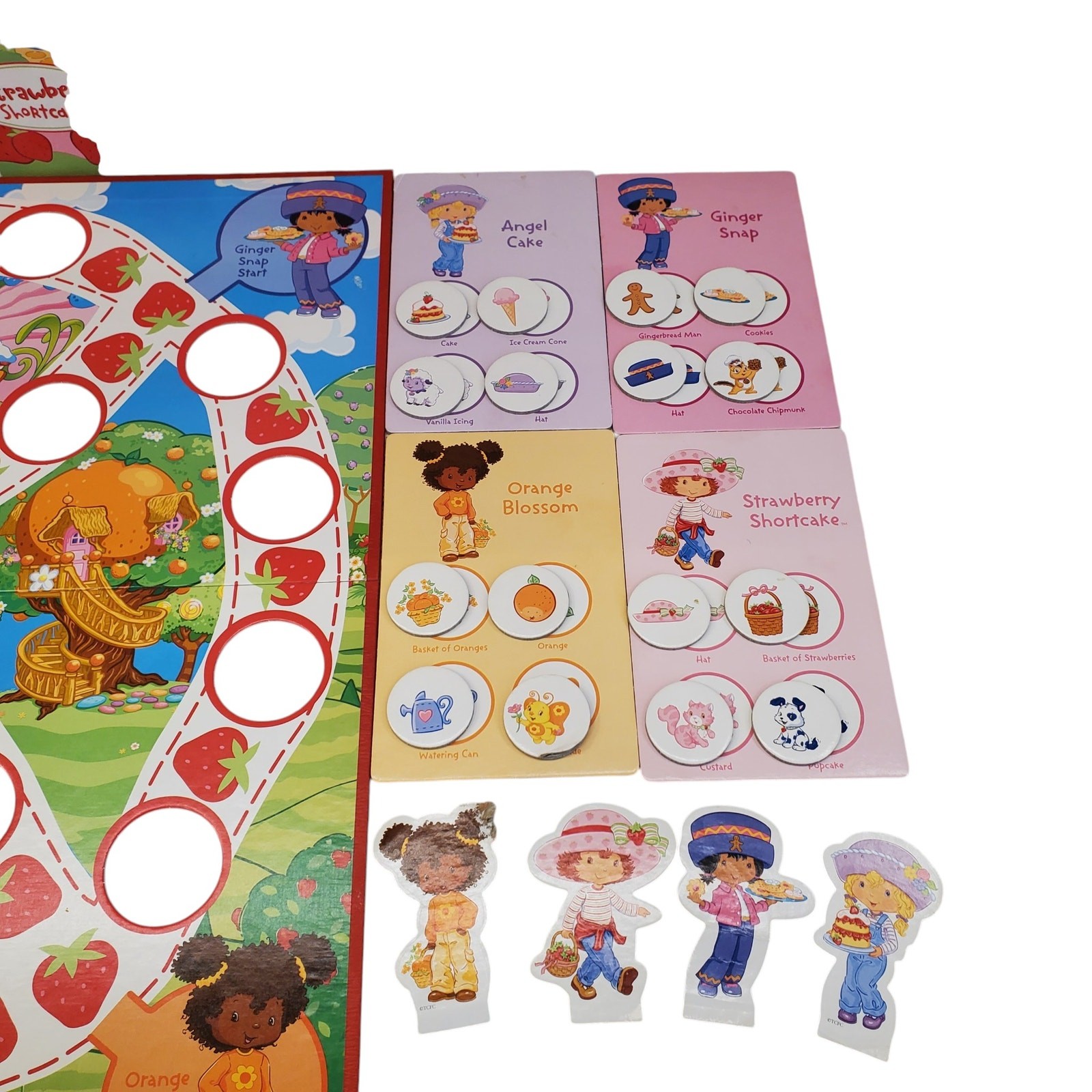Vintage Strawberry Shortcake Strawberry Land Board Game