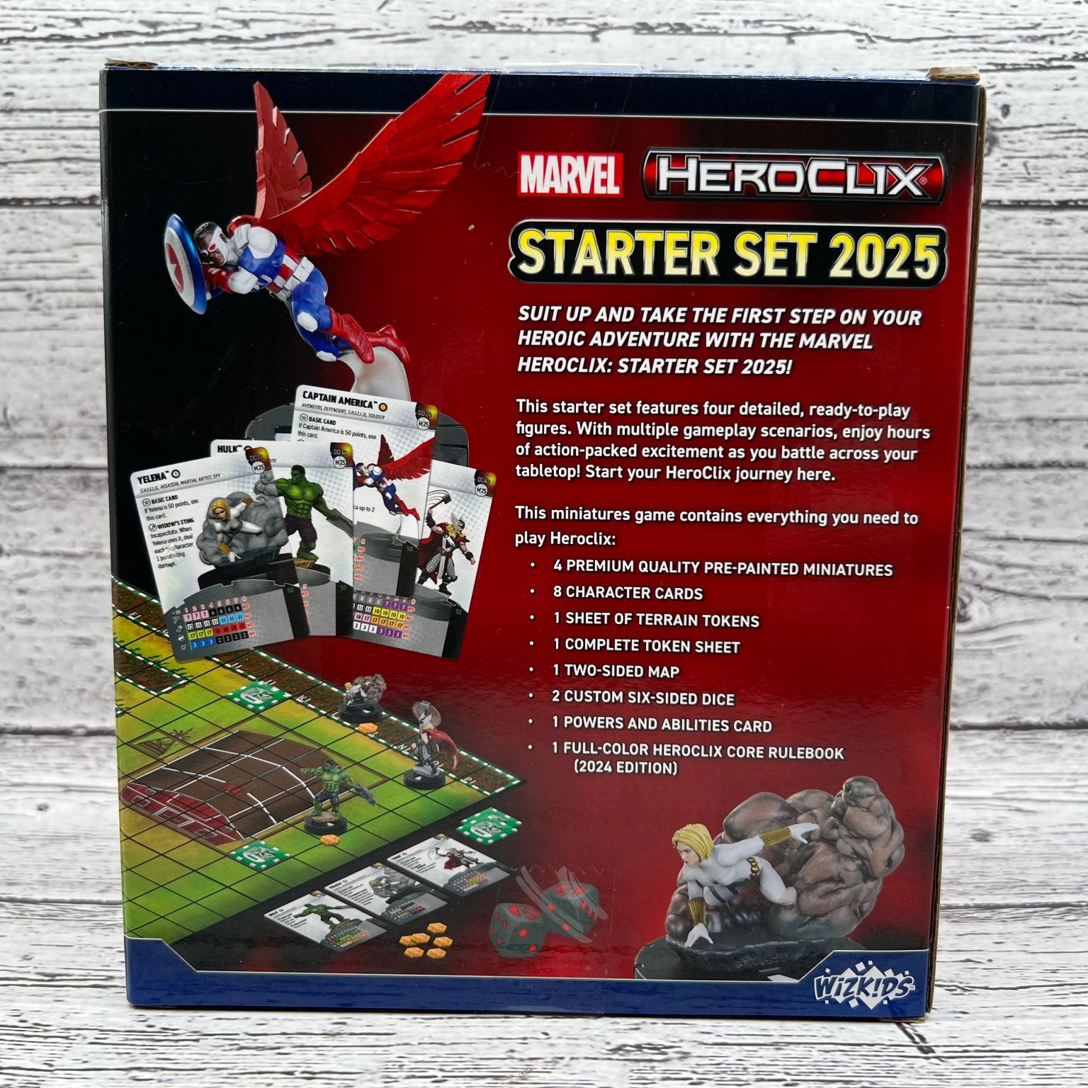 Marvel HeroClix Starter Set 2025 Miniature Game 14+ 2024