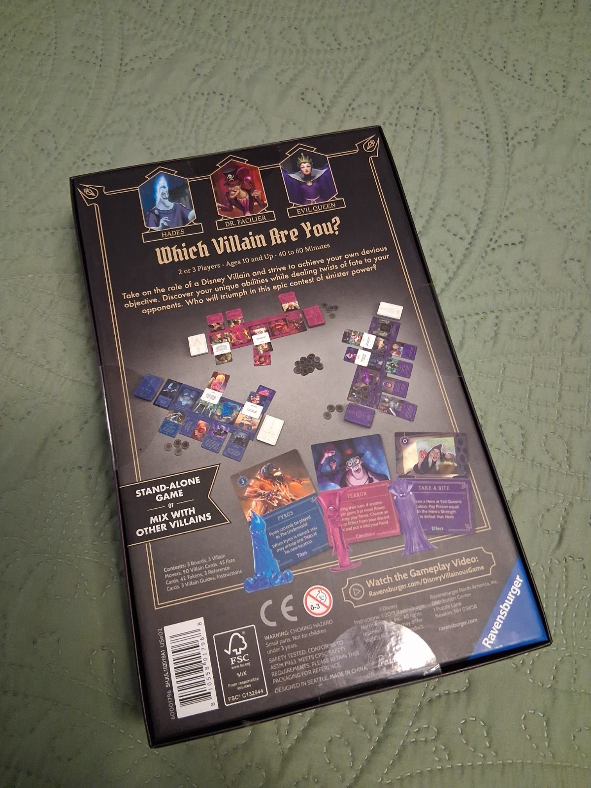 Disney Villainous “The Worst Takes All” & Wicked To The Core Board Games NEW –