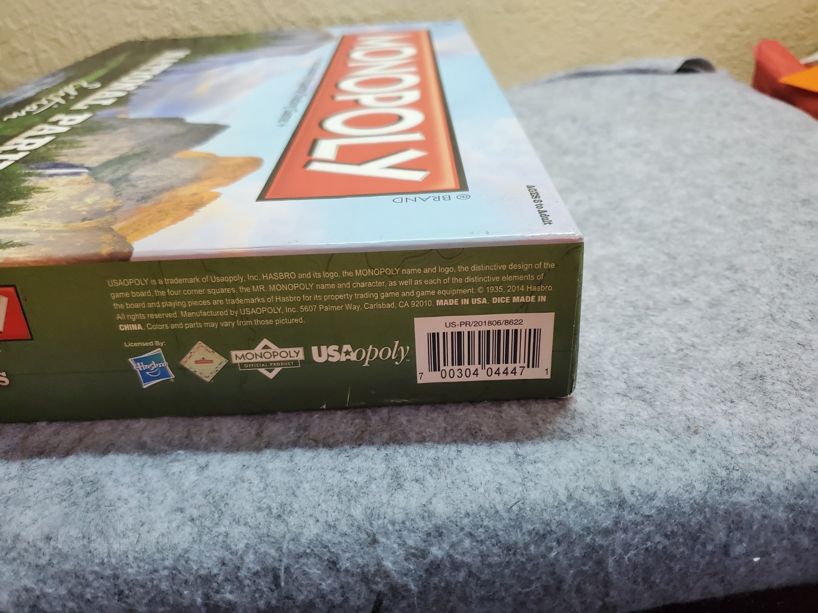 Monopoly National Parks Edition 2014 100% Complete Family Board Game