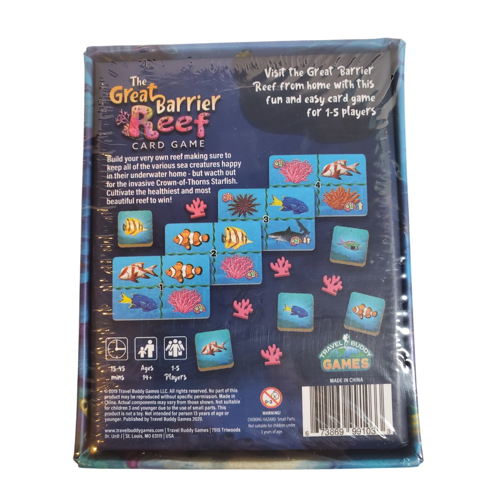 The Great Barrier Reef Card Game – 1-5 Players
