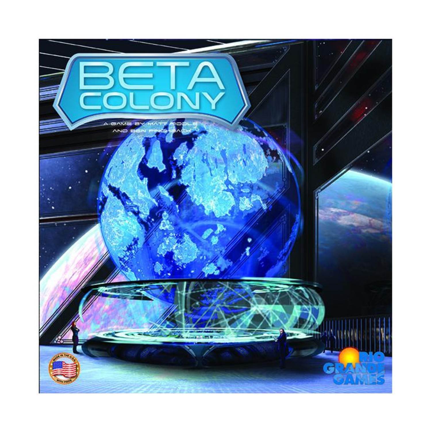 Rio Grande Boardgame Beta Colony Box EX/NM