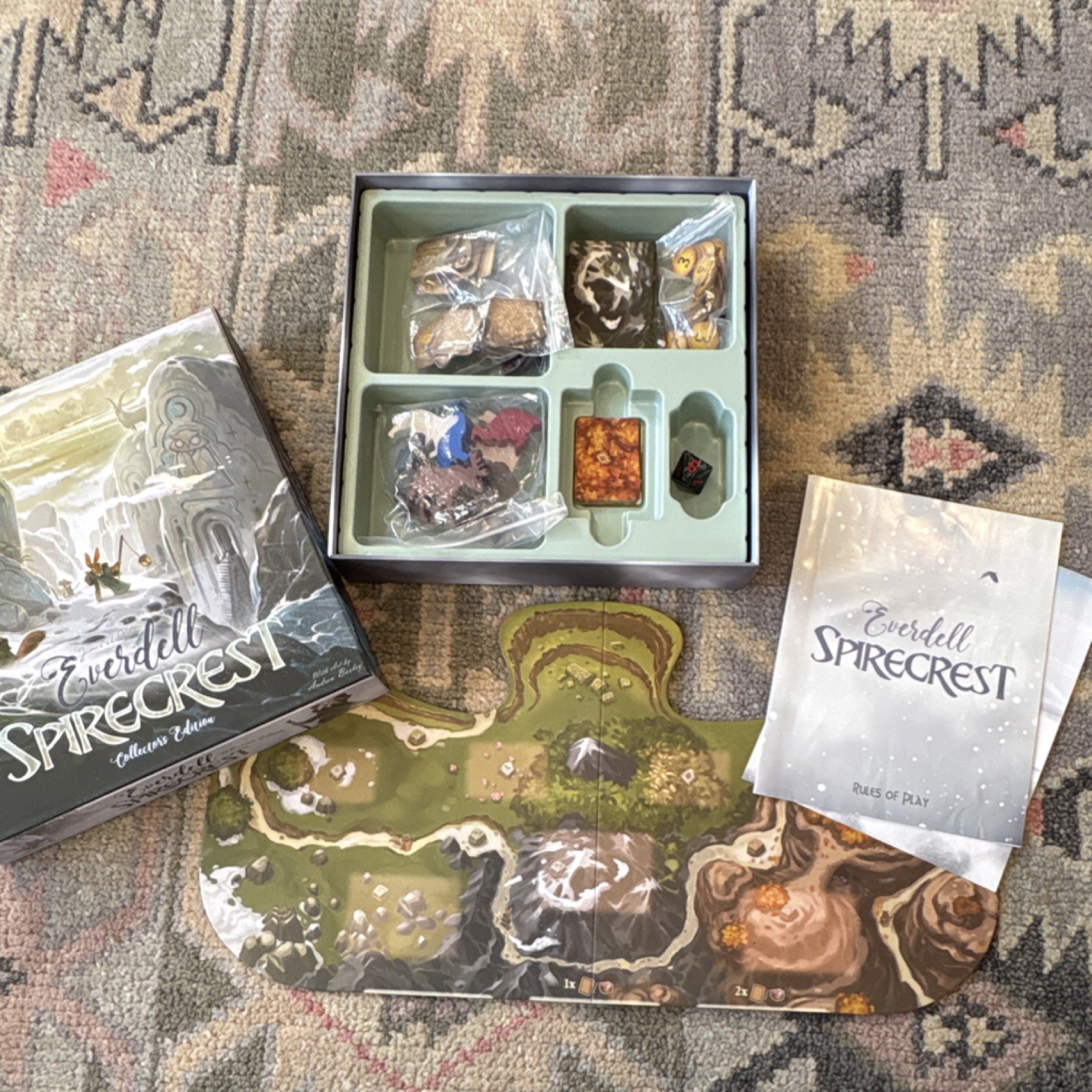 Starling Games Everdell Spirecrest Collector’s Edition Fantasy Board Game