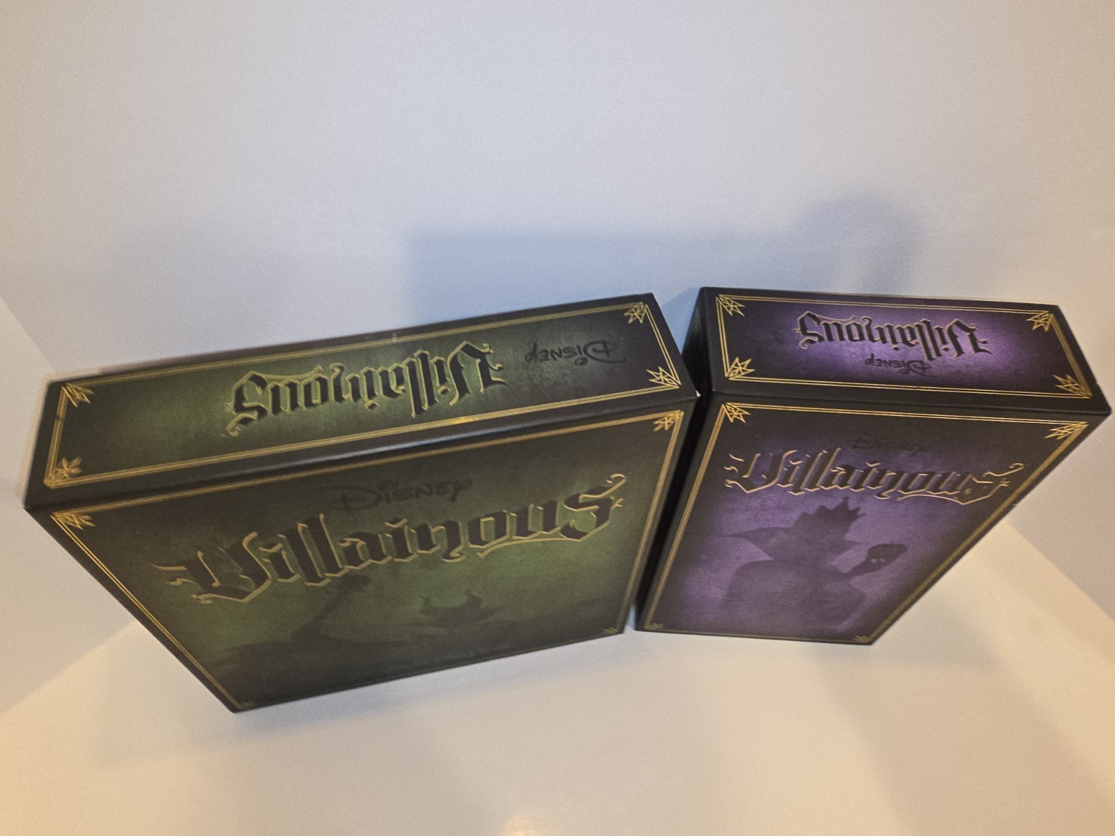 Disney Villainous Board Game 2 Game Lot Wicked To The Core Expansion