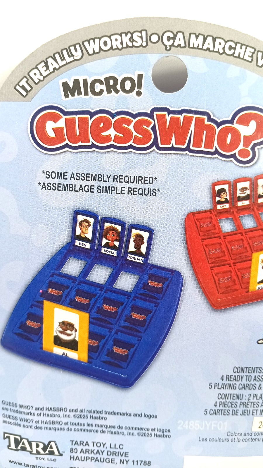 Micro Guess Who? Game Hasbro Travel Size Mini Pocket Version New Guess Who