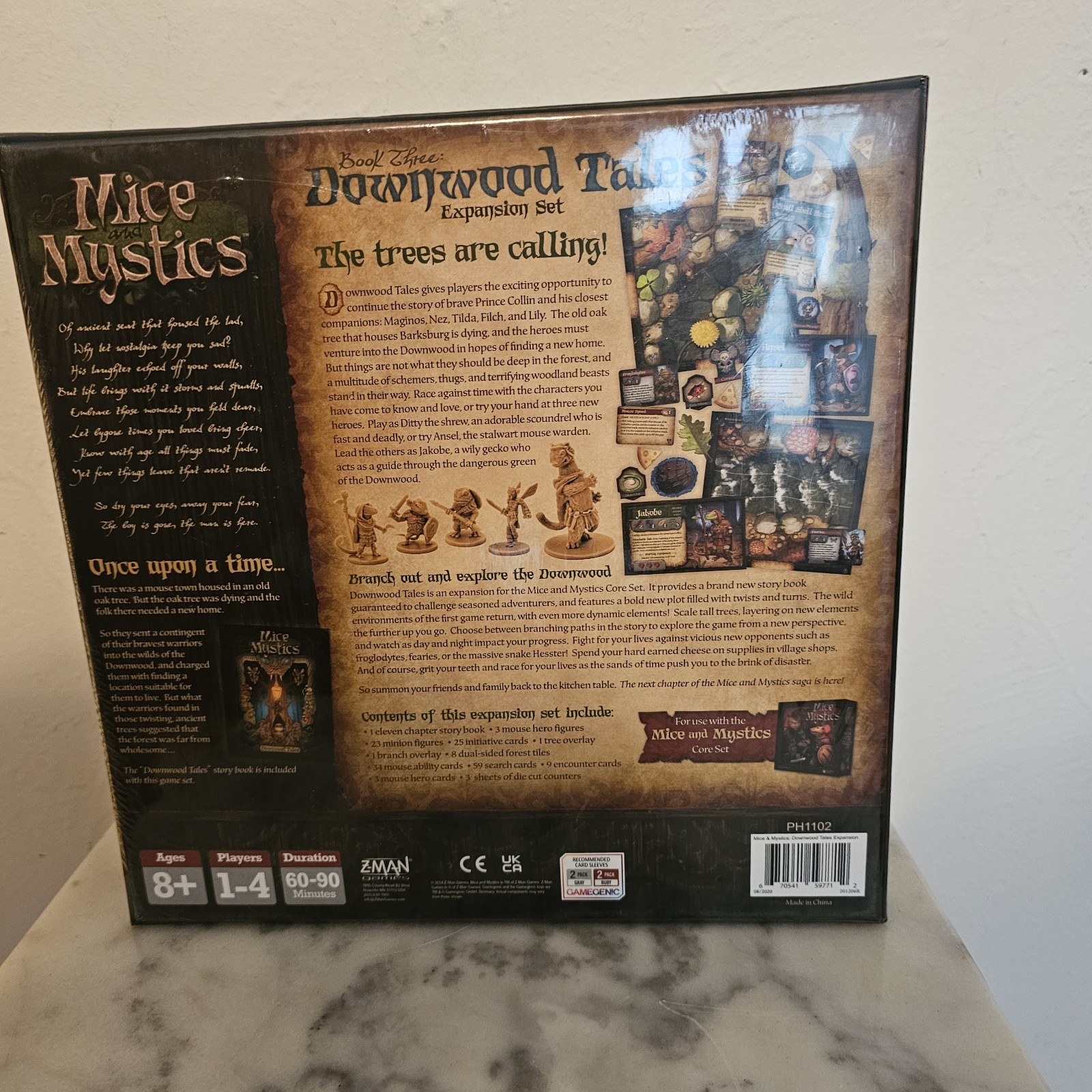 Plaid Hat Games Mice and Mystics Downwood Tales EXP with Miniatures