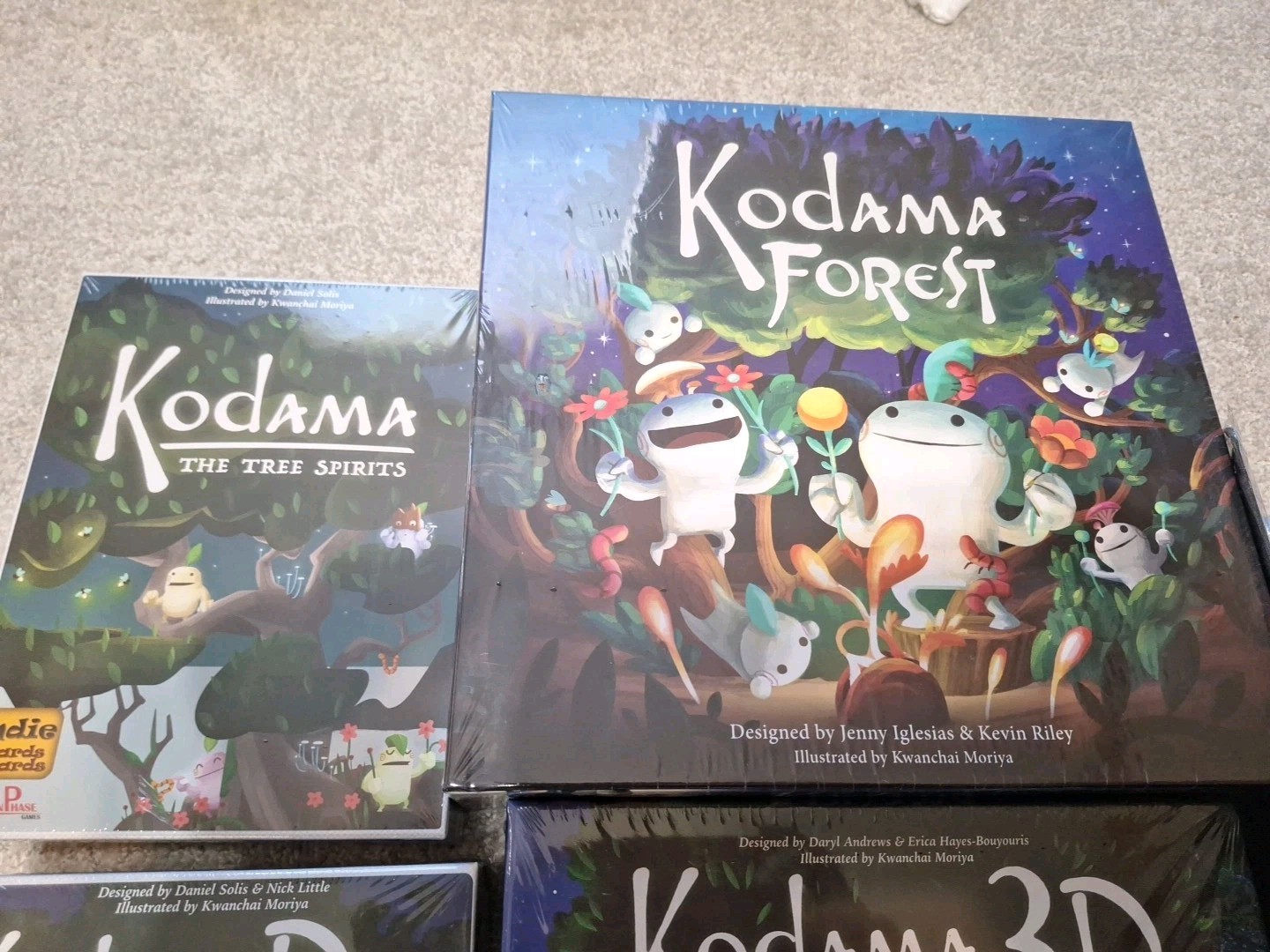 Indie Boards Cards Kodama Lot – Forest Tree Spirts Duo 3d Game Mat New