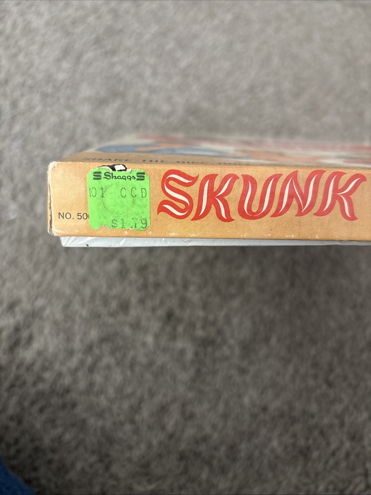 Vintage Skunk Board Game Schaper Party Game for All Ages 1953 New Sealed