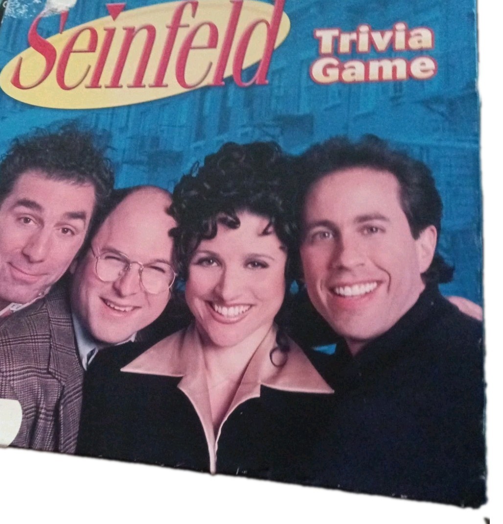 Seinfeld Trivia Board Game Pressman 2009 90’s TV Lot, Scene It Dvd Game