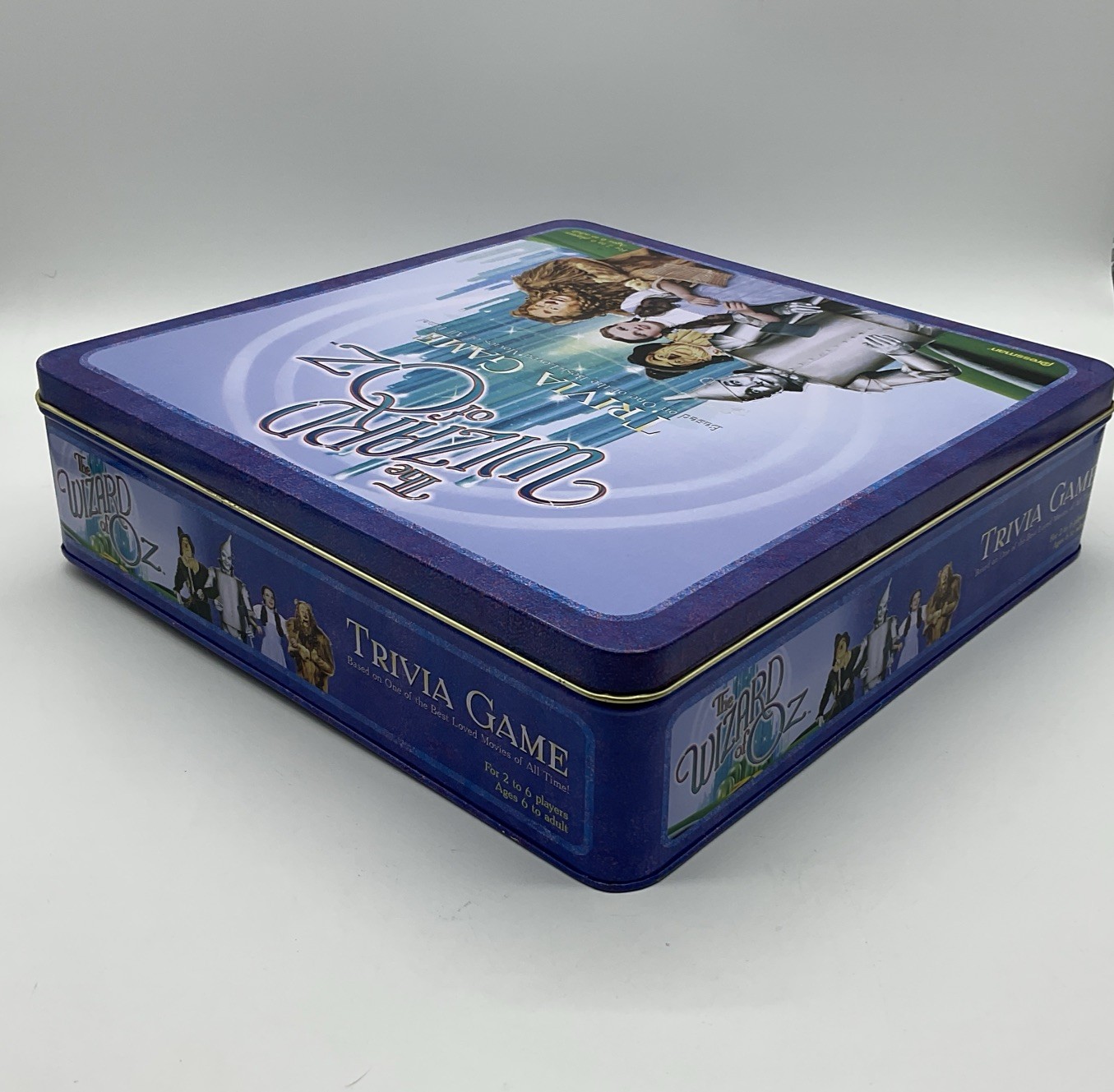 1999 Pressman Wizard of Oz Trivia Game Collectible Tin – Open Box Sealed Pieces