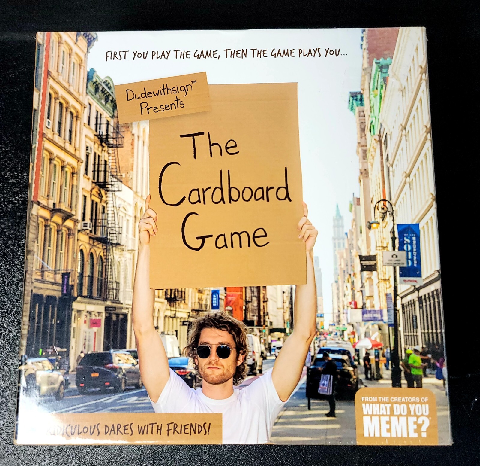 The Cardboard Game by What Do You Meme? BRAND NEW Dude With Sign’s Multiple