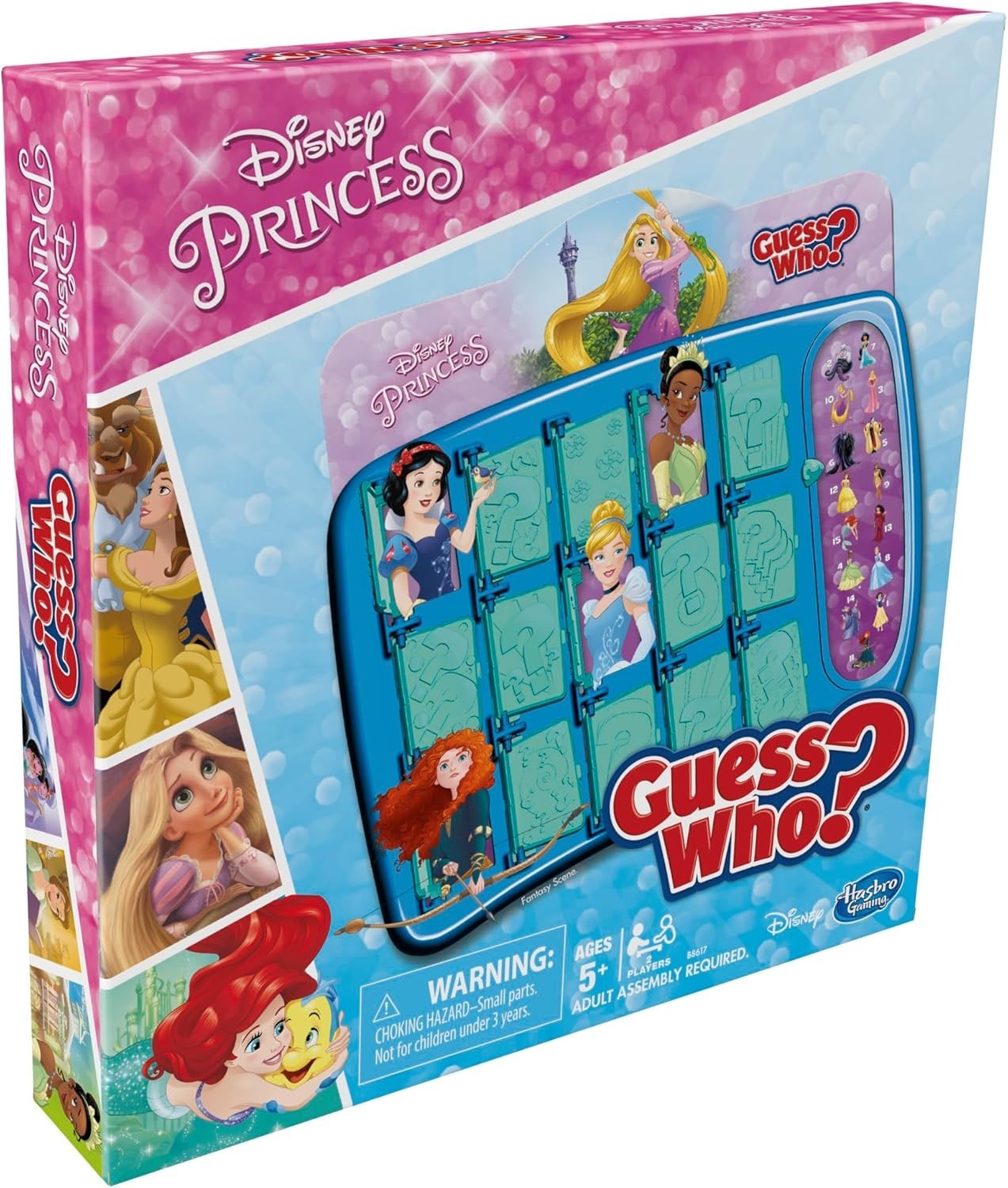 Guess Who? Disney Princess Edition Kids Board Game, Fun Game for Families and Ki