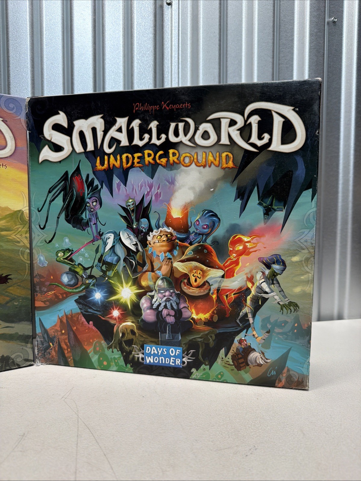 Small World Board Game w/ Underground & Cursed Expansion Board Game Lot
