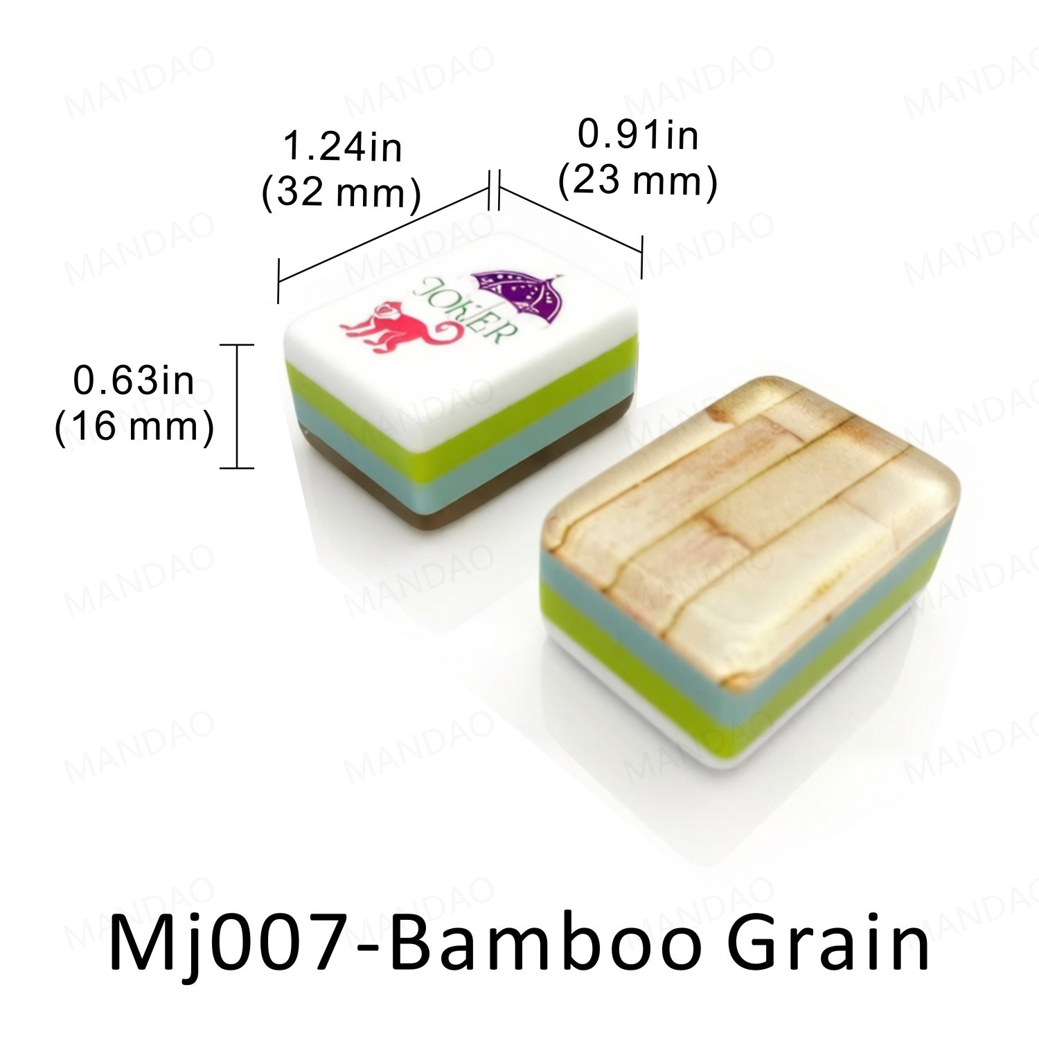 American Mahjong Game Set, 160 Tile Bamboo Pattern Mahjong Tiles Fast Shipping