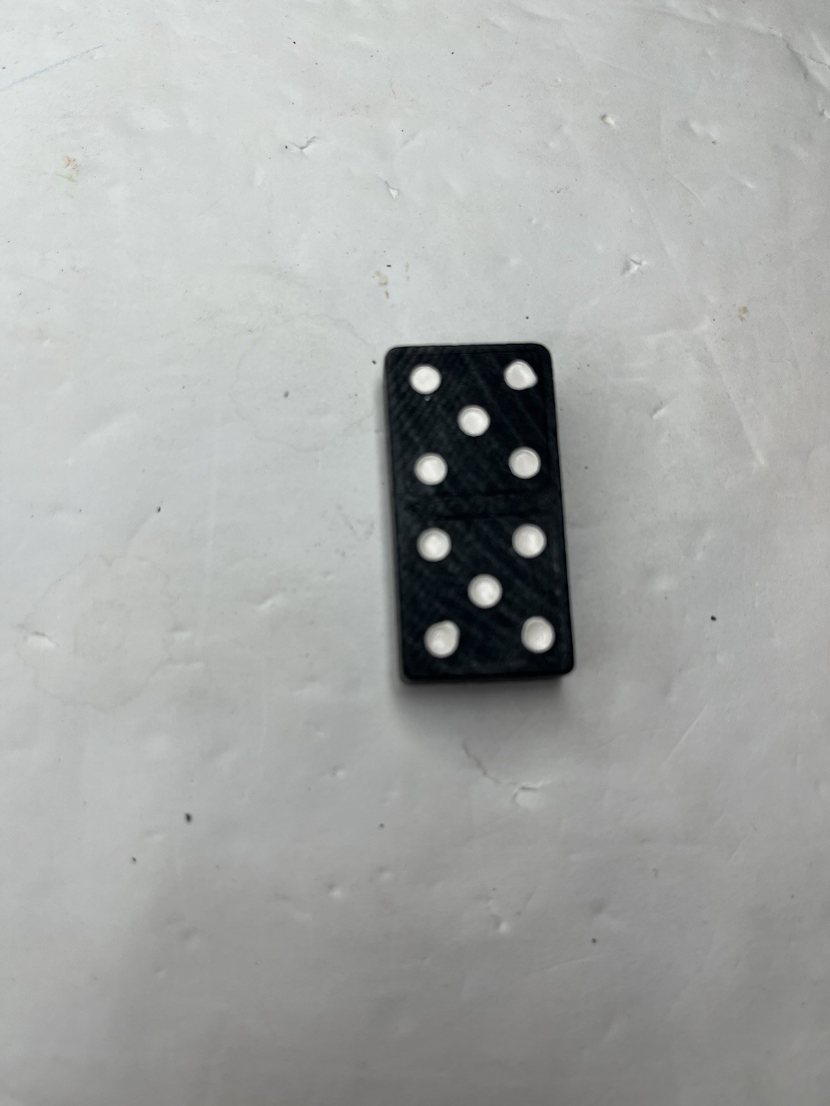 Lot of 160 Black Dominoes 1.5 Inches Dragon on Back Plastic Game